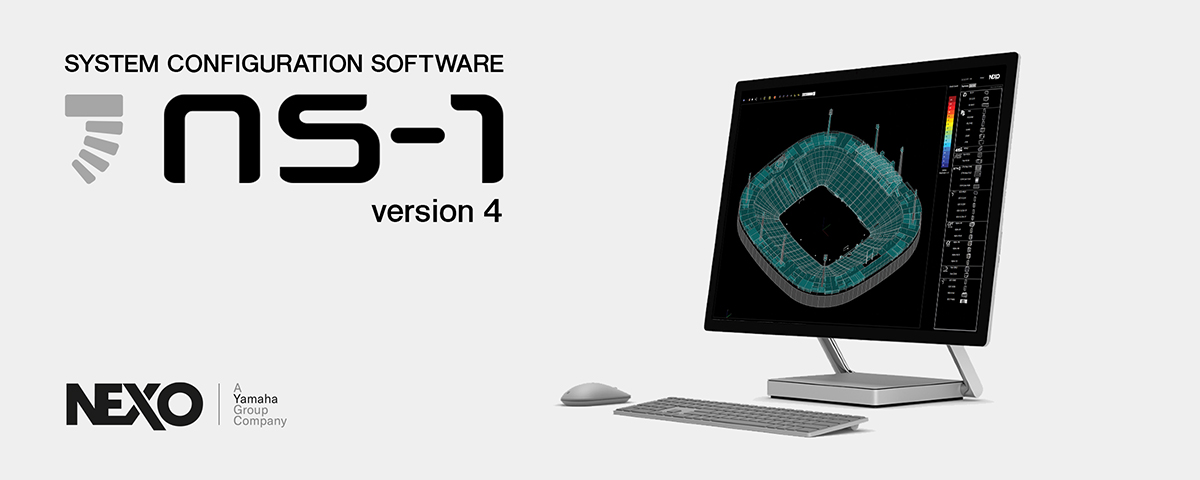 NEXO公司更新NS-1系统软件以集成EMC易倍扬声器系统和AFC Design Assistant